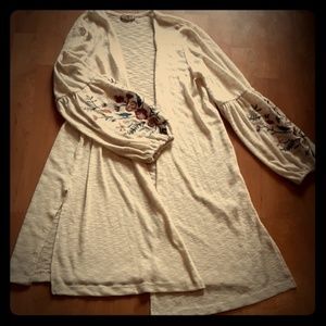 Bohemian Duster Cardigan
